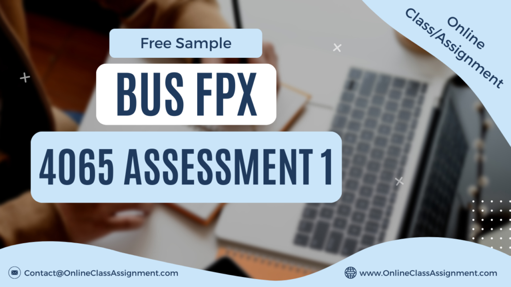 BUS FPX 4065 Assessment 1 Tax Basics