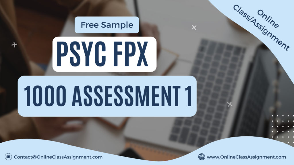 PSYC FPX 1000 Assessment 1 Conditioning and Learning Plan