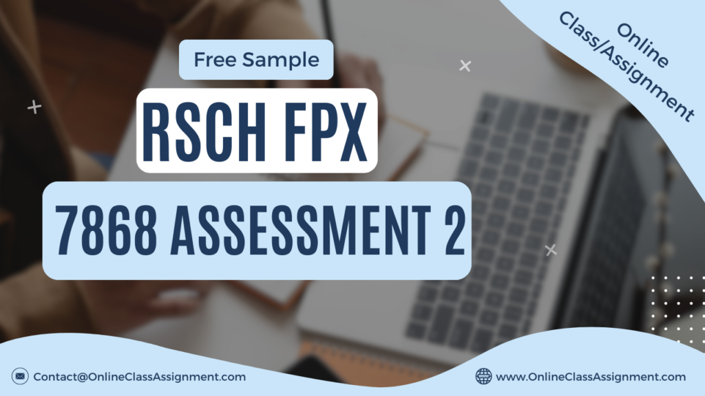 RSCH FPX 7868 Assessment 2 Research Theory for Qualitative Studies