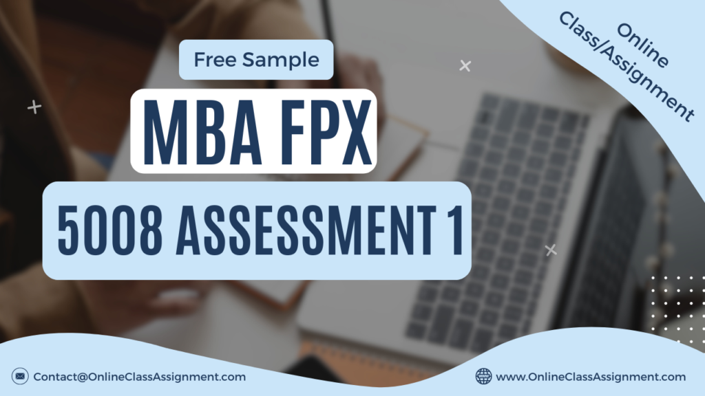 VMBA FPX 5008 Assessment 1 Interpreting Graphical Representations of Data in Articles or Reports