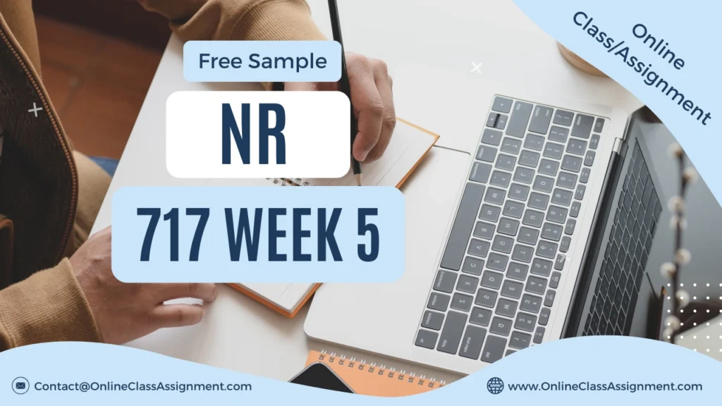 NR 717 Week 5 Assignment Population Health Practice Problem