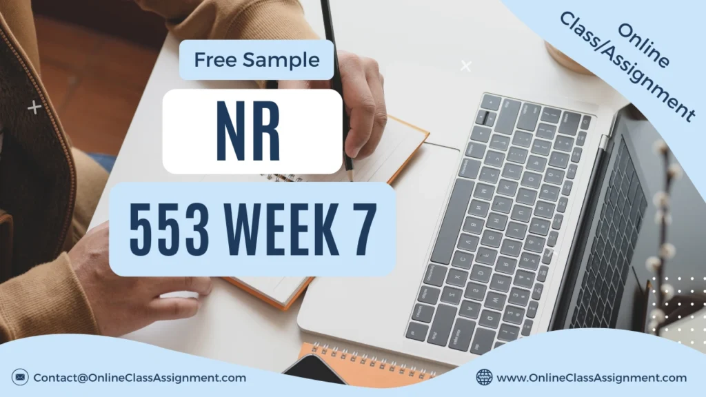 NR 553 Week 7 Technology Transfer