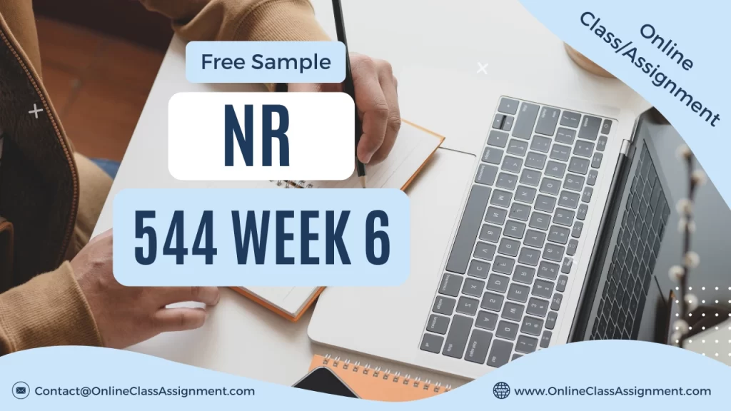 NR 544 Week 6 Collaboration Cafe