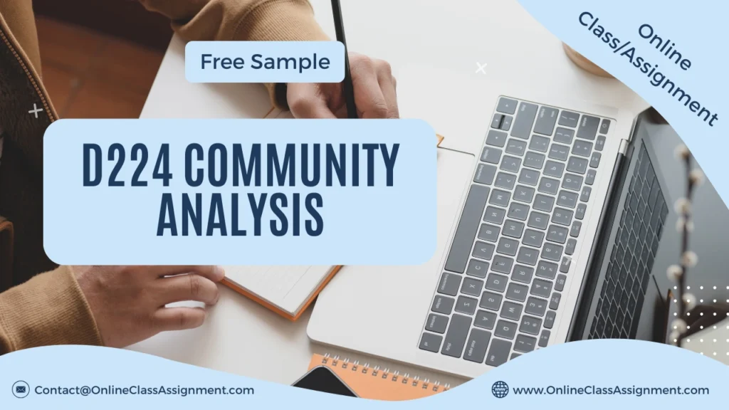 D224 Community Analysis