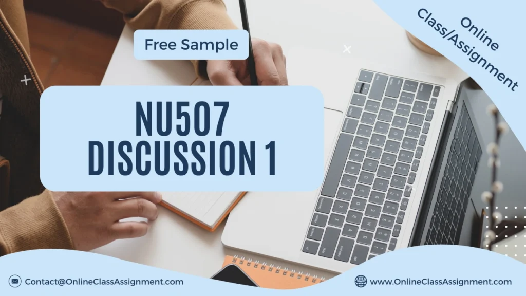 NU507 Discussion 1