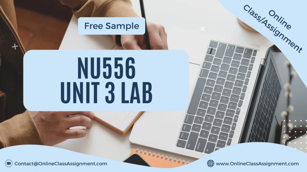 NU556 Unit 3 Lab